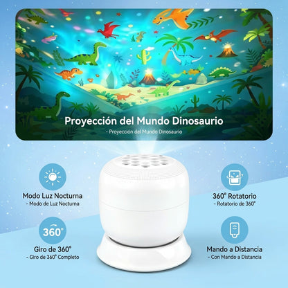 Proyector LED de Dinosaurios 360º