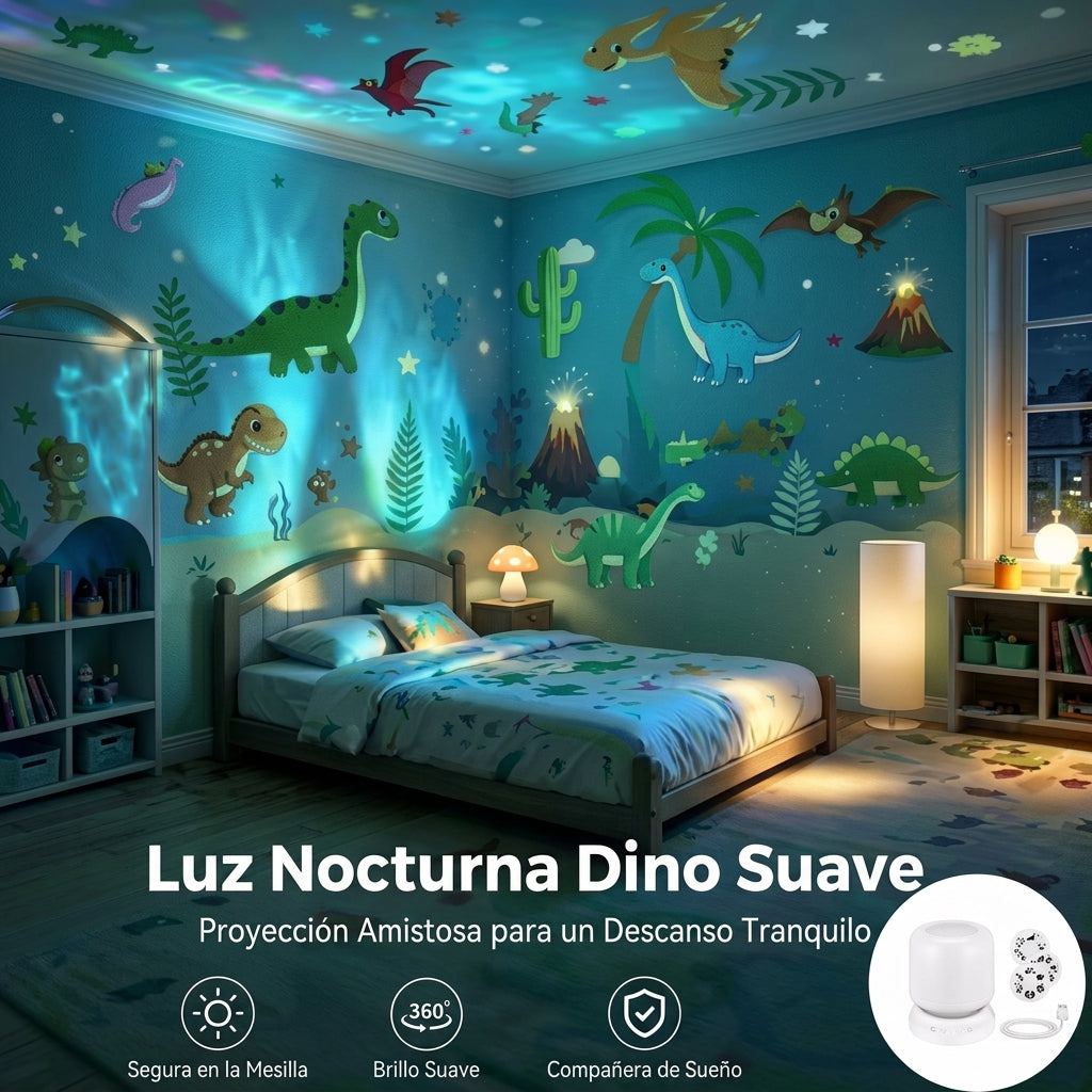 Proyector LED de Dinosaurios 360º