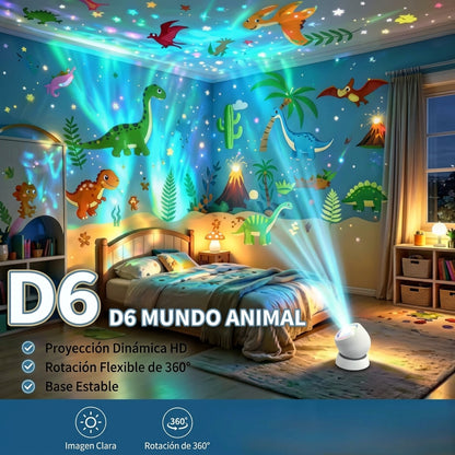 Proyector LED de Dinosaurios 360º